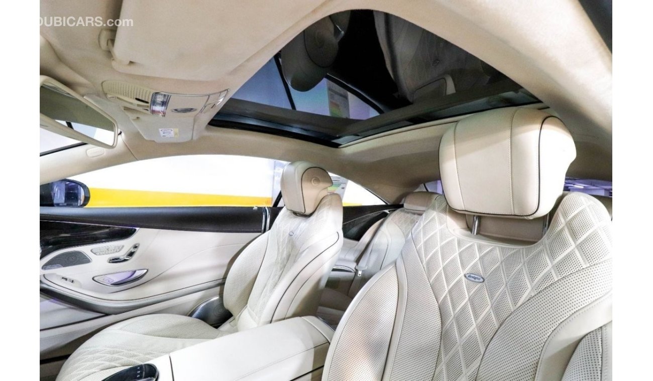 Mercedes Benz S 500 Coupe Mercedes Benz S500 AMG Coupe (Exclusive) 2015 Lowest Mileage GCC under Warranty with Fl