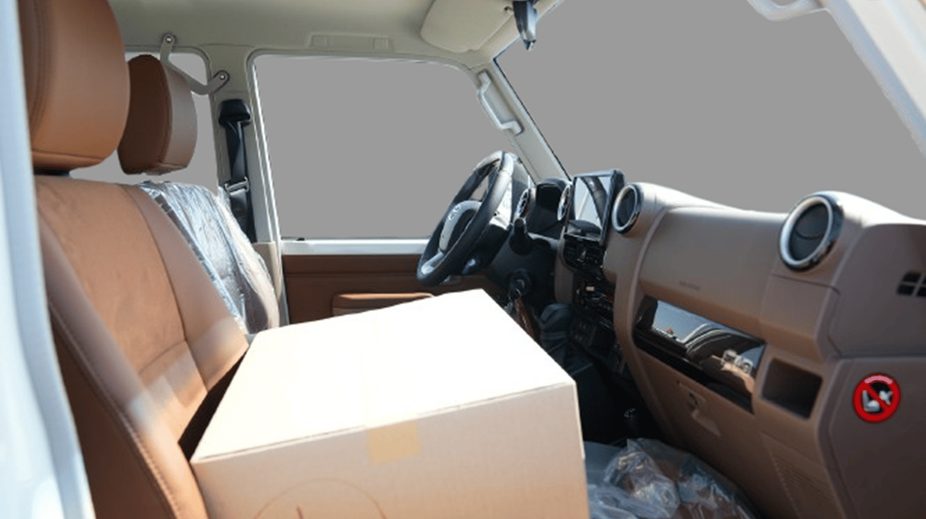 Toyota Land Cruiser 70 ECTNJM001 – Toyota LC76 5 Doors Hardtop - 4.0L Petrol Auto - White with Tan Interior