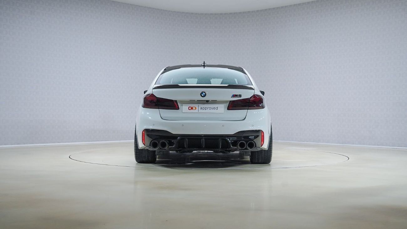 BMW M5 Competition 4.4L (617 HP) | AED 4,840 PM | Up to 3 Years Warranty | GCC