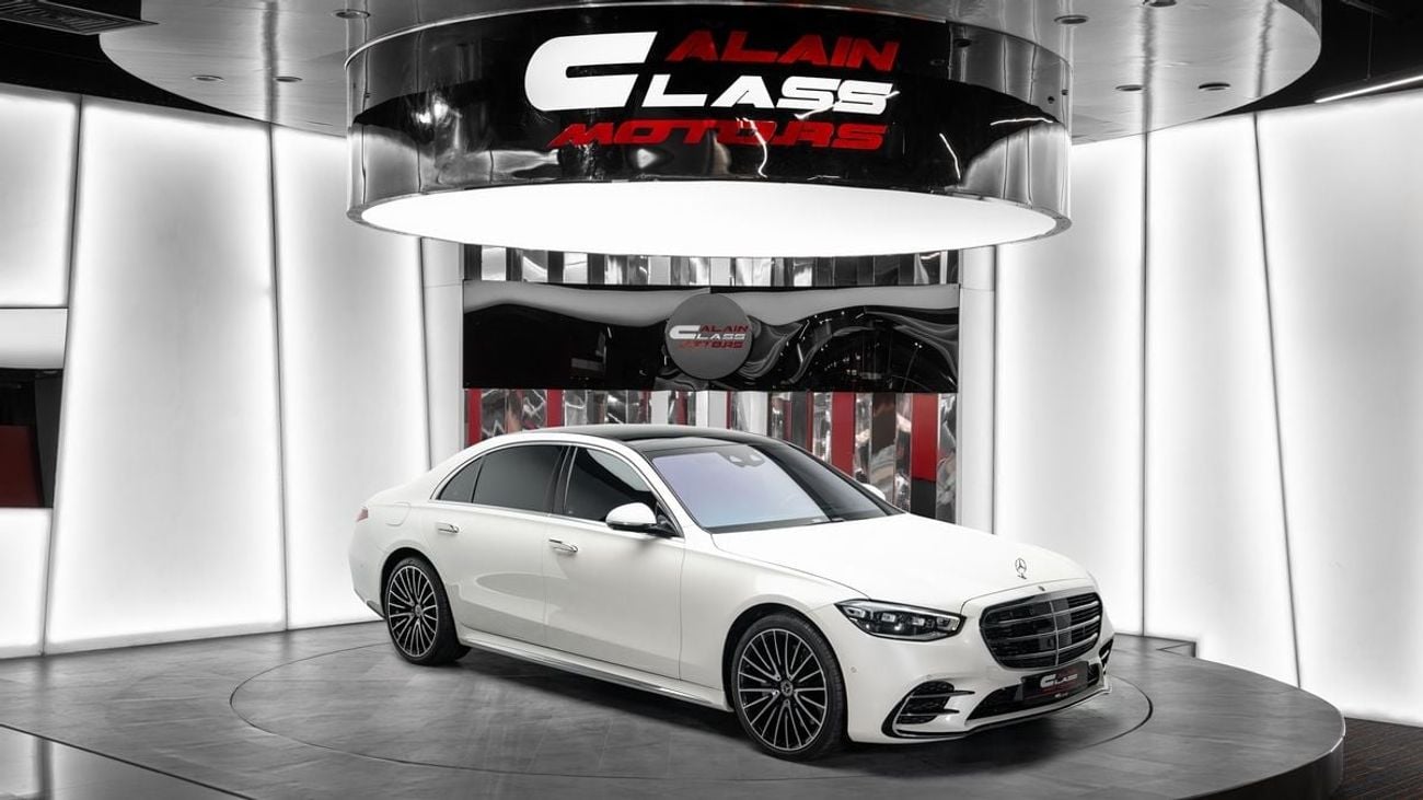 Mercedes-Benz S 580 4MATIC - 2022 - GCC Specs - Under Warranty and Service Contract