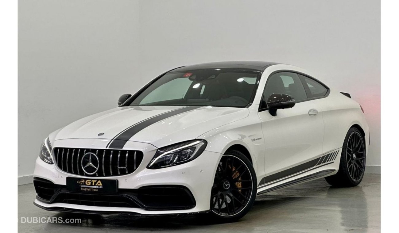 Mercedes-Benz C 63 AMG 2017 Mercedes Benz C63S AMG Coupe Edition 1, Full Mercedes / Silber Arrows Service History, GCC
