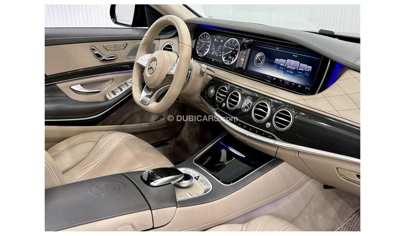 مرسيدس بنز S 63 AMG 2015 Mercedes-Benz Brabus S63 AMG, Service History, 650HP, Low kms, GCC Specs