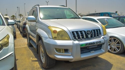 Toyota Prado KDJ125-0031125 || 2005, SILVERM, 3DR, A/T || ONLY FOR EXPORT || RIGHT HAND DRIVE.
