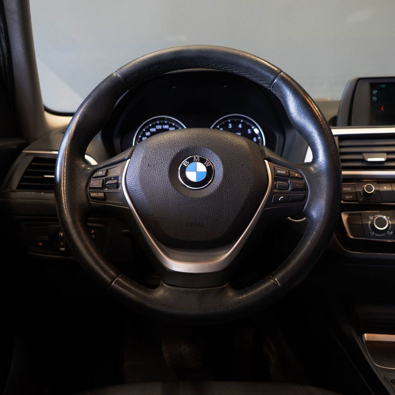 BMW 120i STD AED 765  P.M • 0% Downpayment • BMW 120i Sport-line • 1 Year Warranty