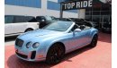 Bentley Continental Supersports POWER CONVERTIBLE TOP