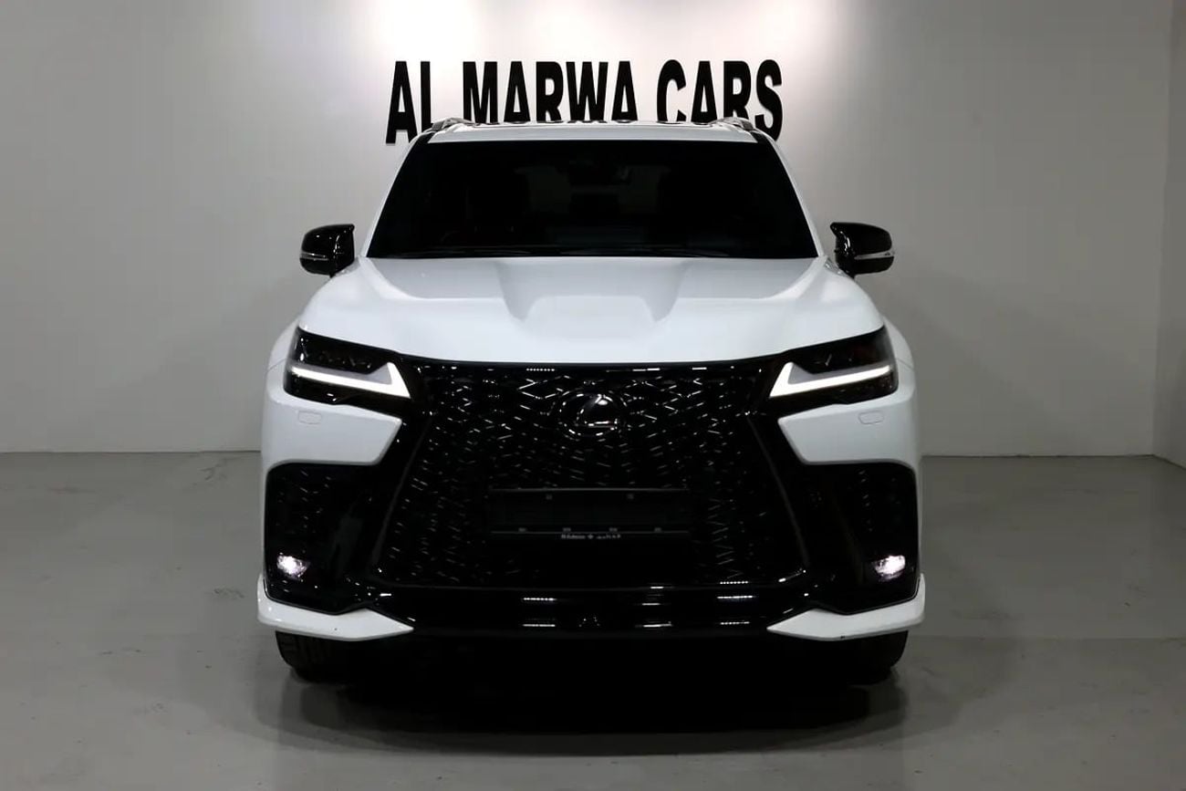 Lexus LX600 F SPORT | GCC SpecsI ALFUTTAIM WARRANTY | PERFECT CONDATION I FREE ACCIDENTS