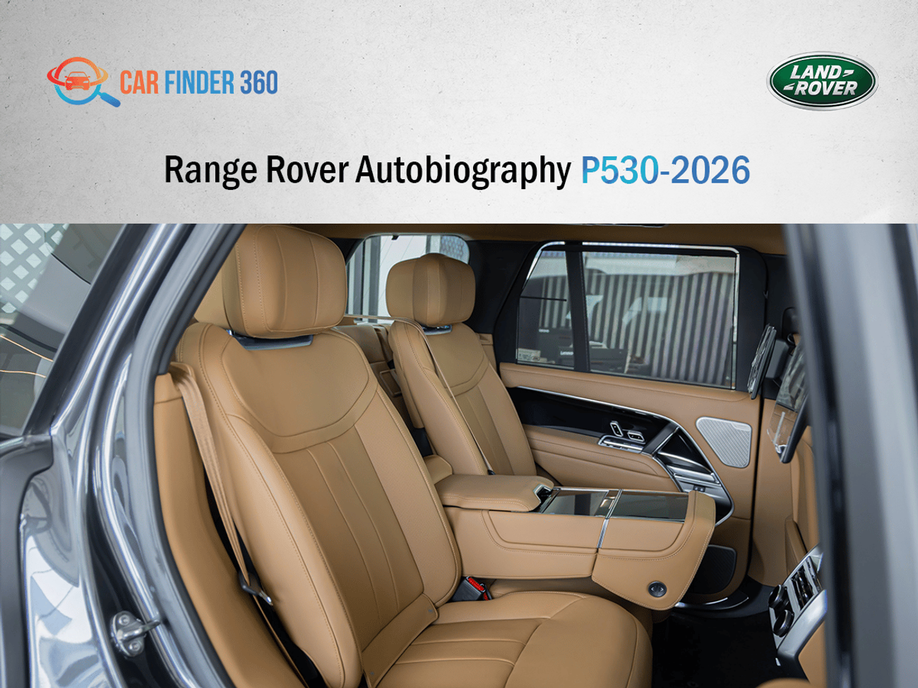 لاند روفر رينج روفر Range Rover Vogue P530 Autobiography 2026 GCC ( export only )