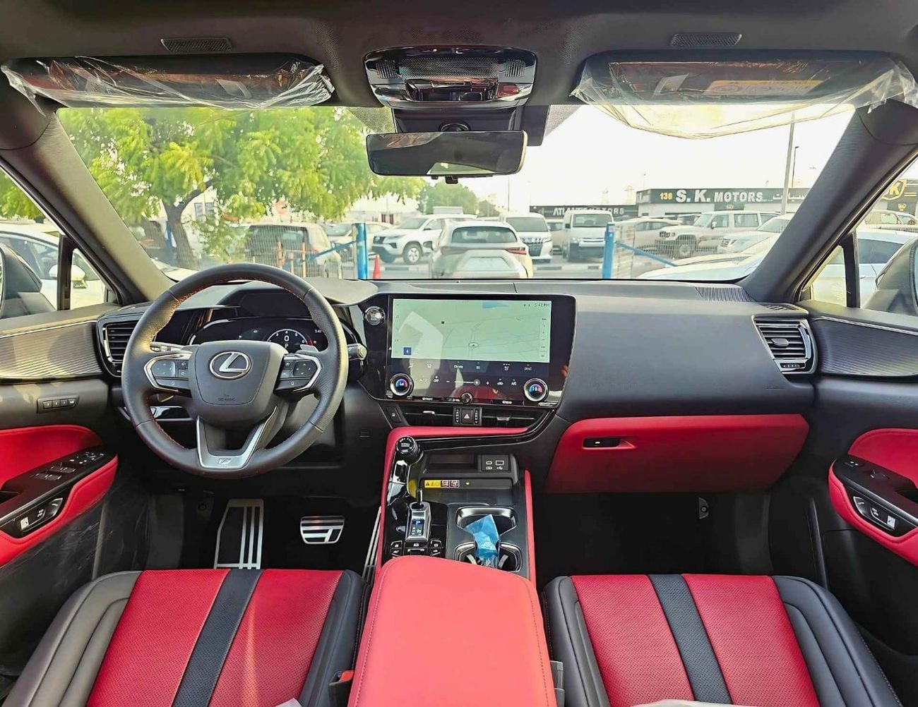 لكزس NX350 F SPORT TURBO CHARGED/PANORAMIC ROOF/ 275 HP ENGINE/2.4L PETROL AWD/CODE#NXP3F