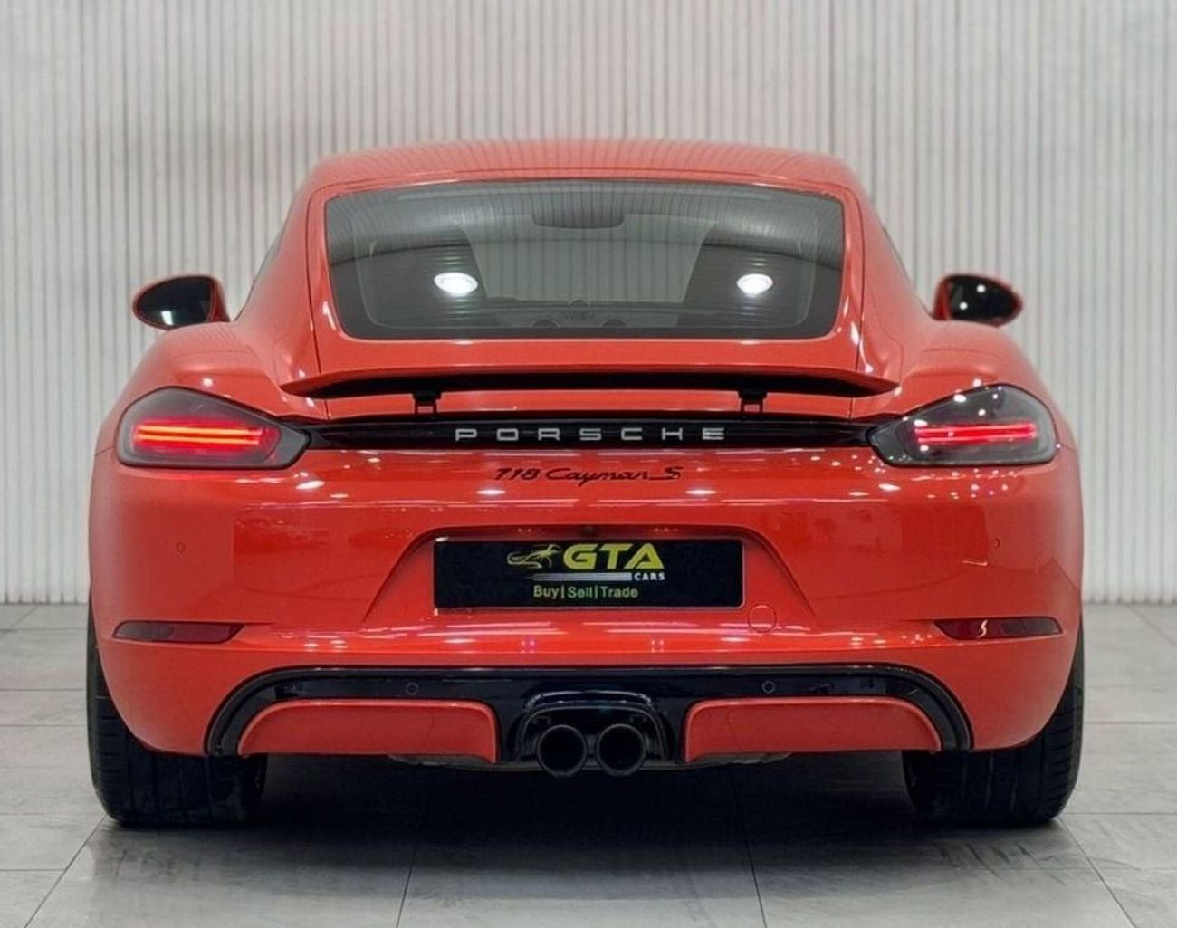 Porsche 718 Cayman S 2.5L A/T 2018 Porsche 718 Cayman S, June 2025 Porsche Warranty, Full Porsche Service History, Low