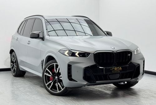 BMW X5 M50i 4.4L 2024 BMW X5 M50i, 2028 BMW Warranty and Service Pack, BMW Service History, GCC