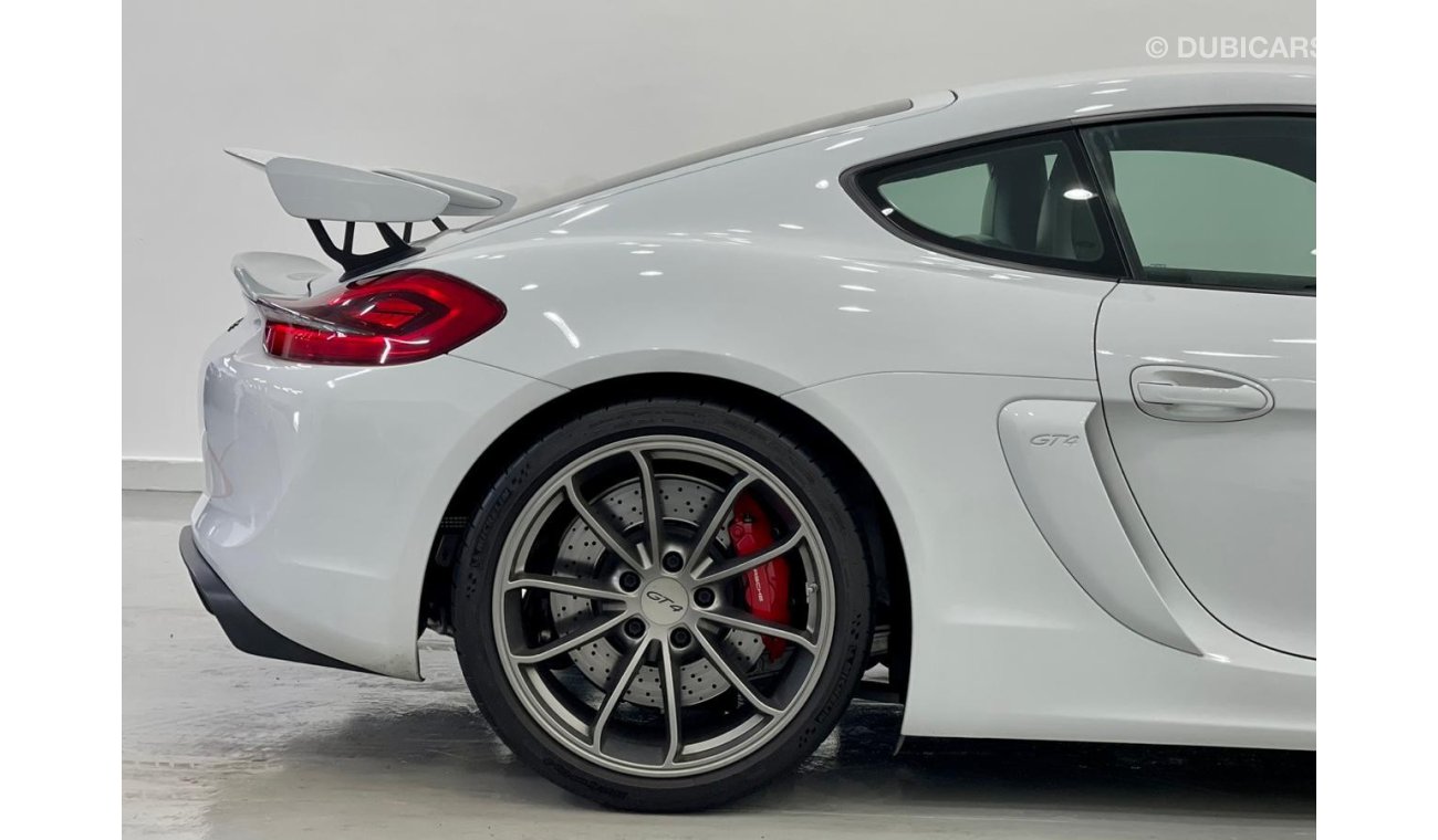 Porsche Cayman GT4 2016 Porsche Cayman GT4, Porsche Warranty-Full Service History, GCC