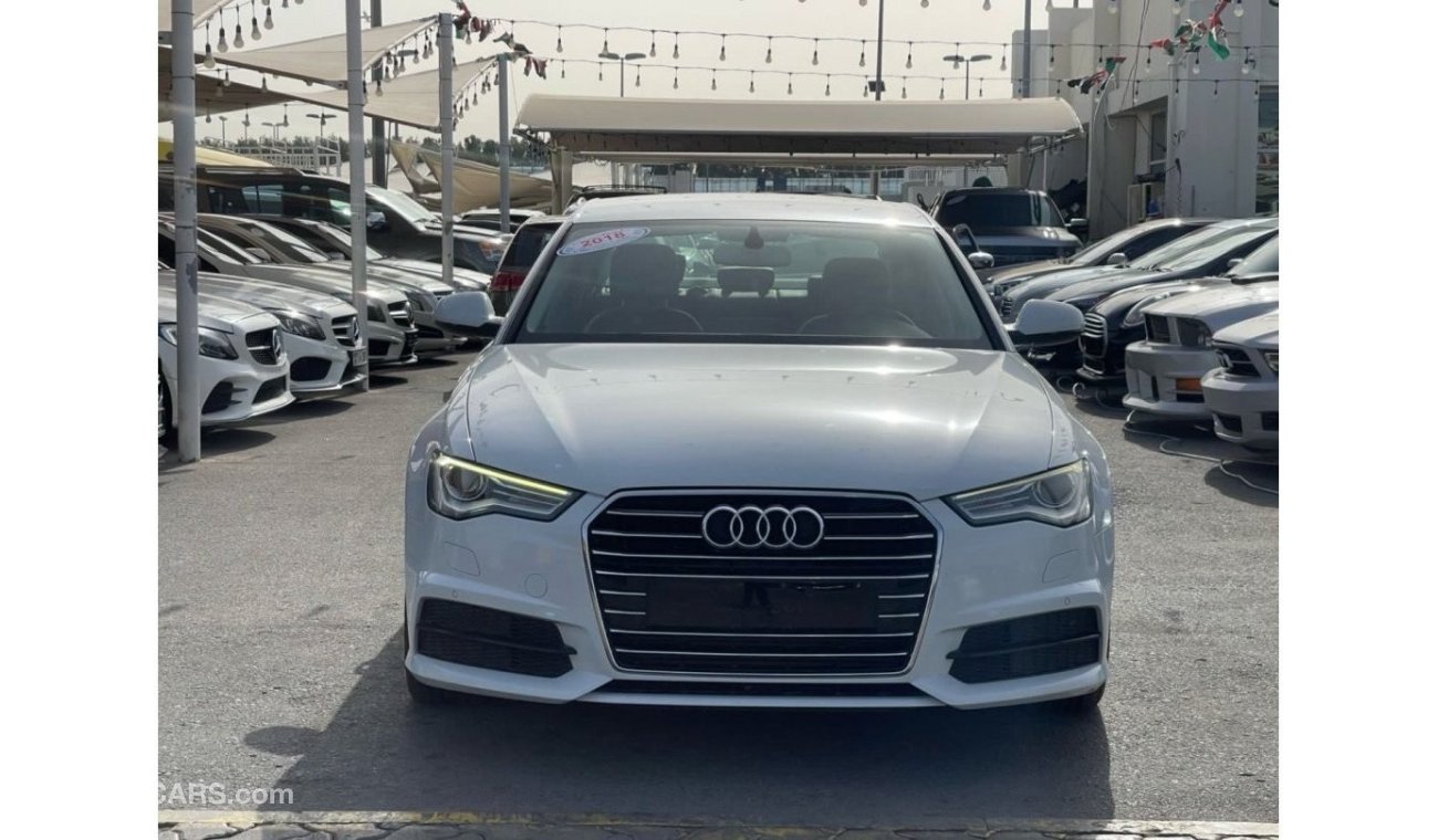 أودي A6 35 TFSI اكسكلوسيف موديل 2018 ، خليجي ، 4 سلندر ، ناقل حركة اوتوماتيك ، بحالة ممتازة ، فل اوبشن ، بدو