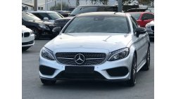 Mercedes-Benz C 200 Coupe MERCEDES BENZ C200 COUPE MODEL 2017 GCC car prefect condition full option panoramic roof leather se