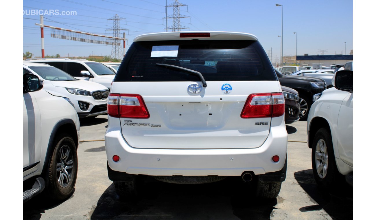 تويوتا فورتونر Sport SR5 V4, 2.7L Petrol, Leather Seats, Rear Parking Sensors, Rear A/C, (LOT # 7454)