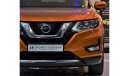 Nissan XTrail EXCELLENT DEAL for our Nissan XTrail 2.5 SL 2018 Model!! in Orange Color! GCC Specs
