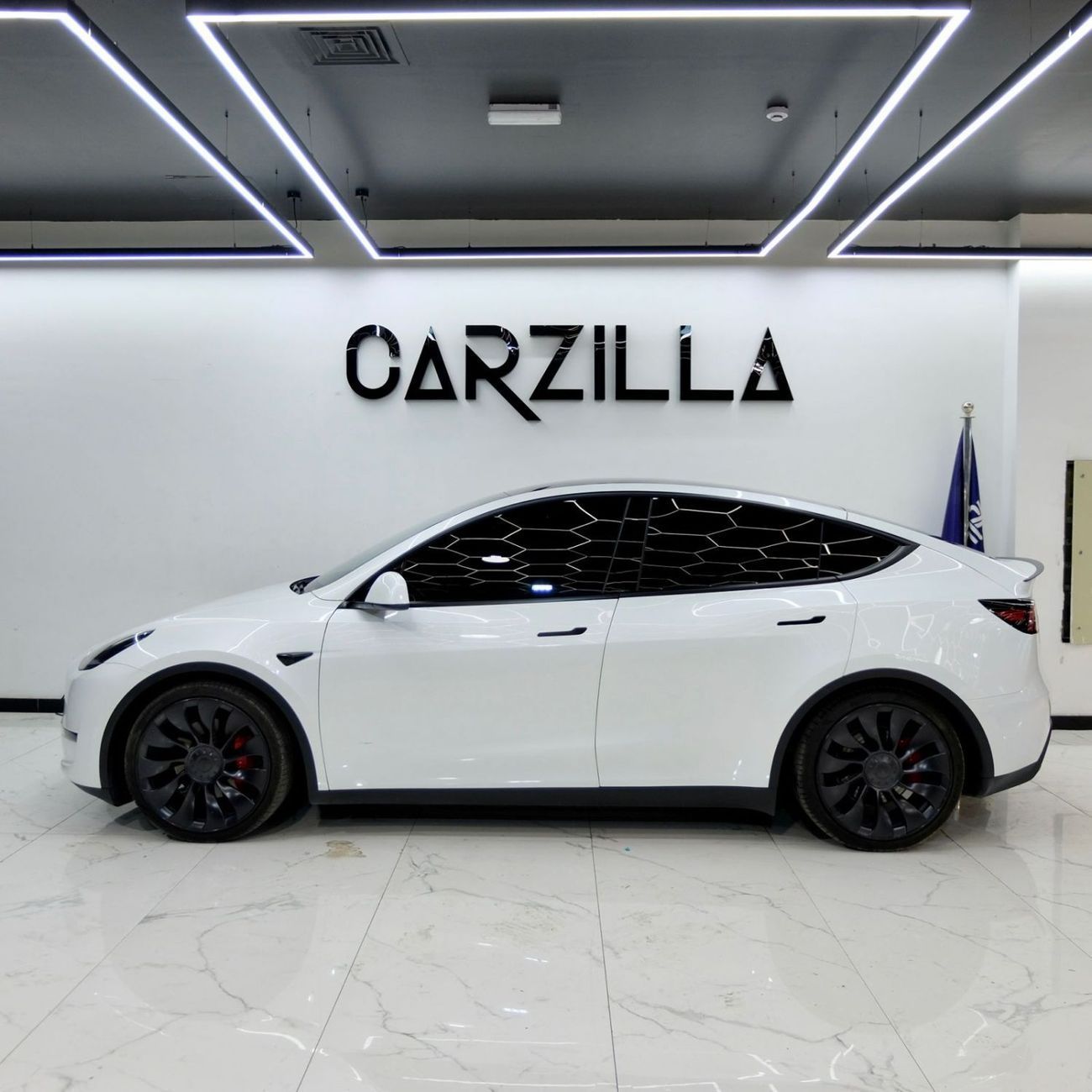 Tesla Model Y Long Range (AWD) AED 2,252/ Monthly l 0% Down Payment l Long Range l Agency Warranty