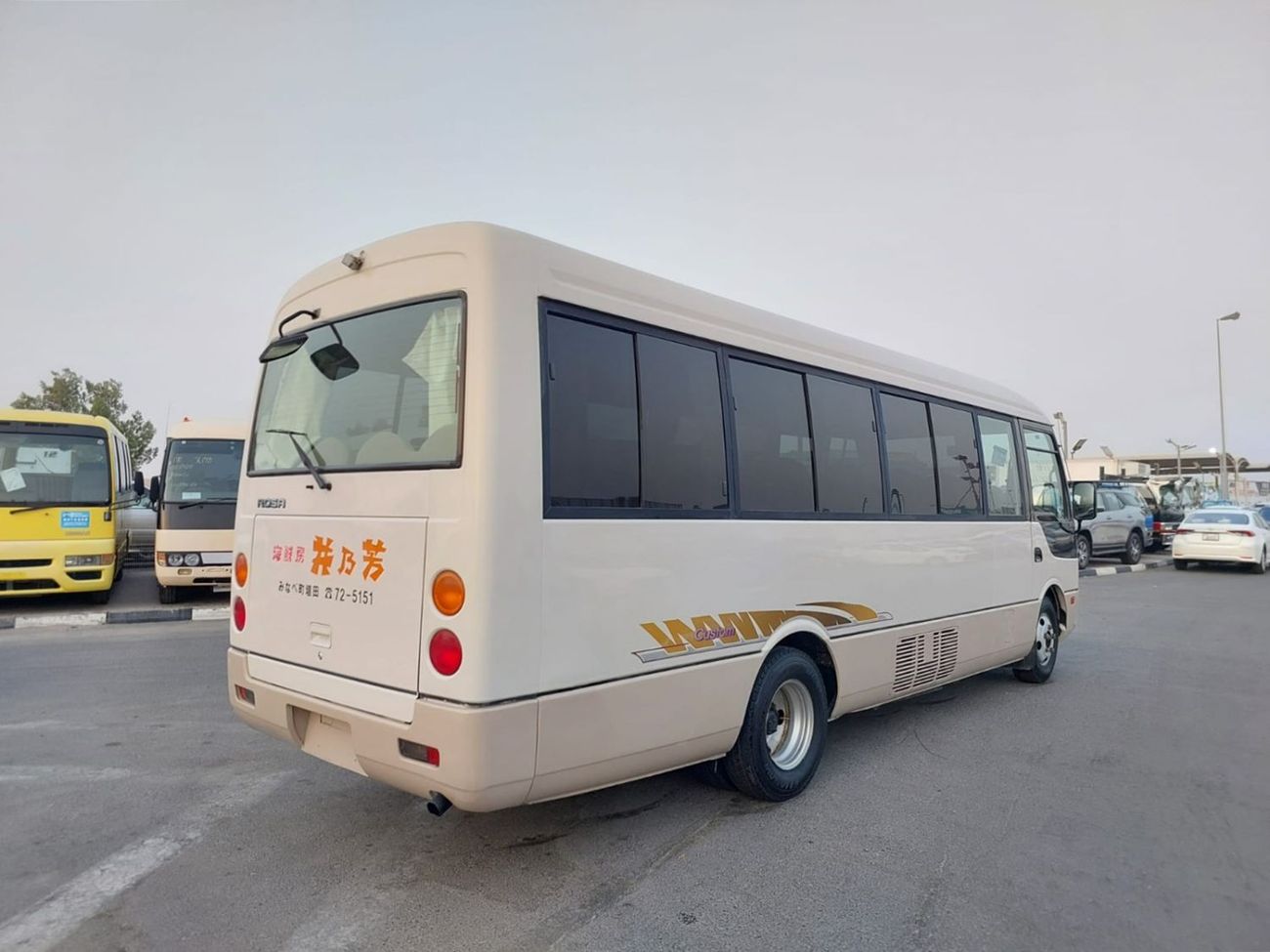 ميتسوبيشي روزا MITSUBISHI ROSA BUS RHD 2002 MODEL 4.8 L DIESEL AUTOMATIC(PM00253)