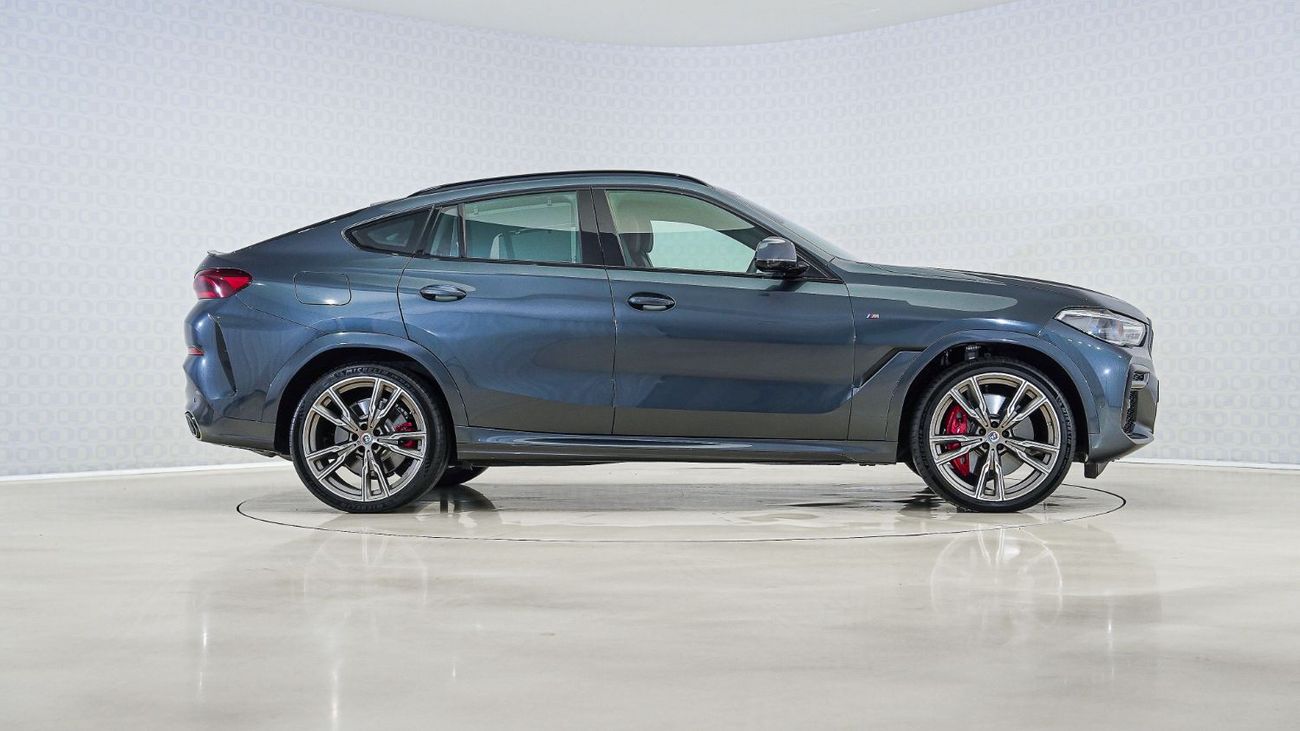 BMW X6 M50i 4.4L | AED 4,620 PM | Warranty February 2026 | GCC