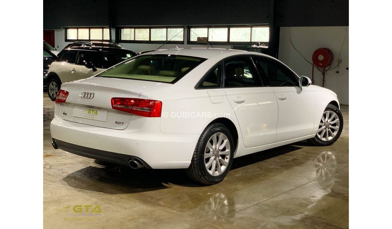 أودي A6 2013 Audi A6 2.0T, Warranty, Service History, GCC