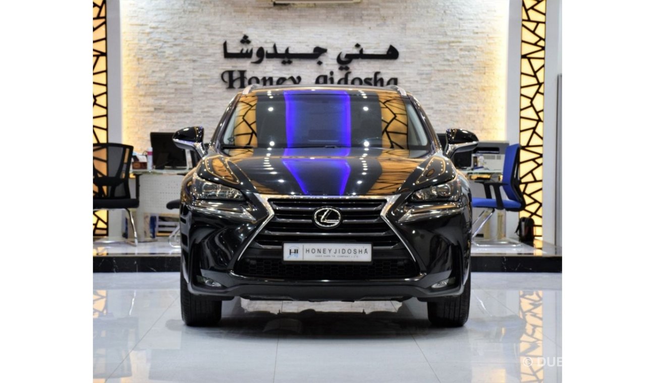 Lexus NX200t EXCELLENT DEAL for our Lexus NX200t ( 2016 Model! ) in Black Color! GCC Specs