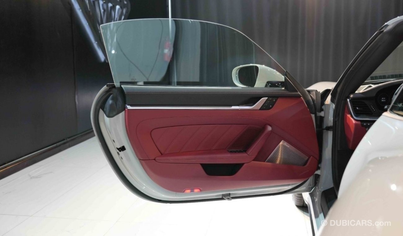 Porsche 911 Turbo S Cabriolet | Brand New | 2024 | Crayon | Interior Red Bordeaux | Negotiable Price