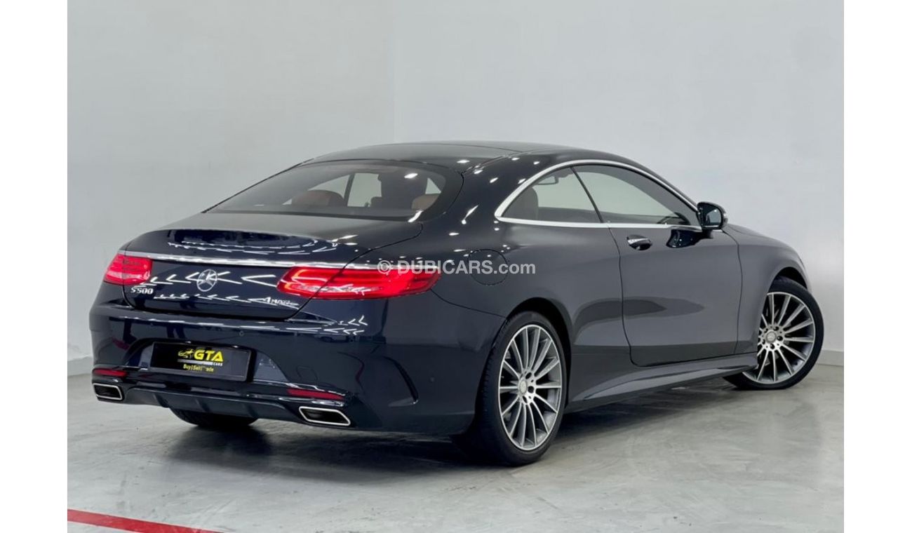 Mercedes-Benz S 500 Coupe 2016 Mercedes S500 4MATIC Coupe, Mercedes Warranty, Mercedes Service History, GCC