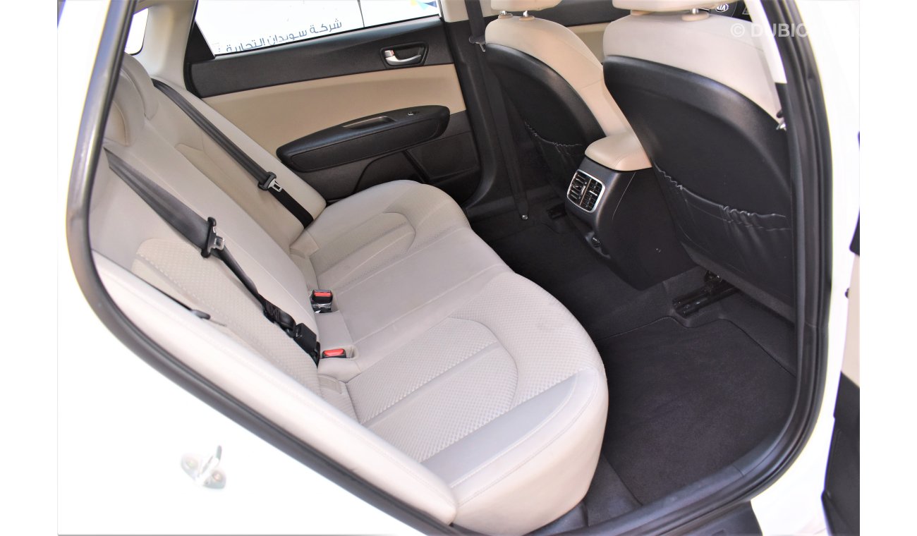 Kia Optima AED 1272 PM | 2.4L LX GCC WARRANTY