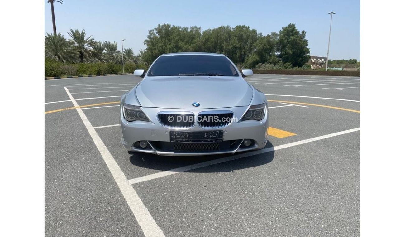 بي أم دبليو 630i BMW 630 GCC 2007 V6 Perfect condition - Full option -No accident history