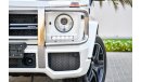 Mercedes-Benz G 63 AMG 5.5L V8 - GCC - AED 4,876 Per Month - 0% DP