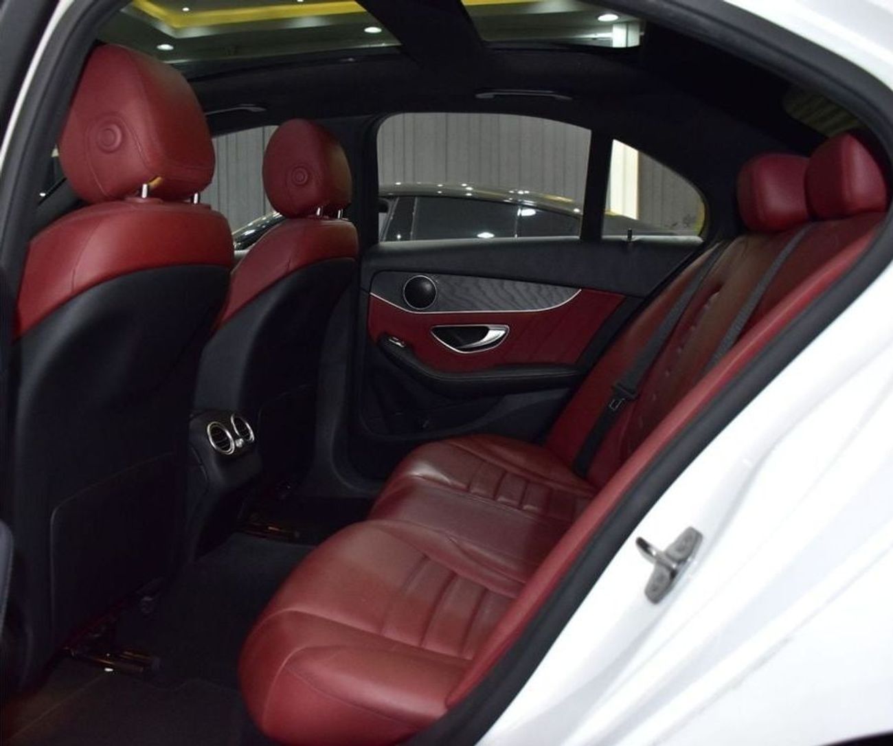 Mercedes-Benz C 200 EXCELLENT DEAL for our Mercedes Benz C200 ( 2017 Model ) in White Color GCC Specs