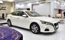 Nissan Altima EXCELLENT DEAL for our Nissan Altima ( 2020 Model ) in White Color GCC Specs