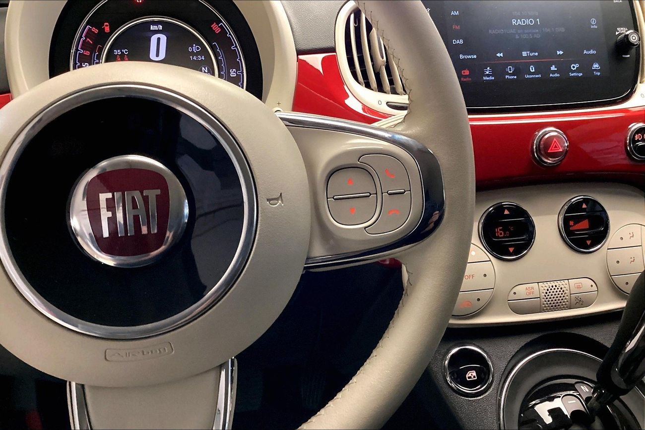 فيات 500 500C Soft Top | شامل الضمان | 0 ﺪﻔﻋﺓ ﺃﻮﻟﻯ