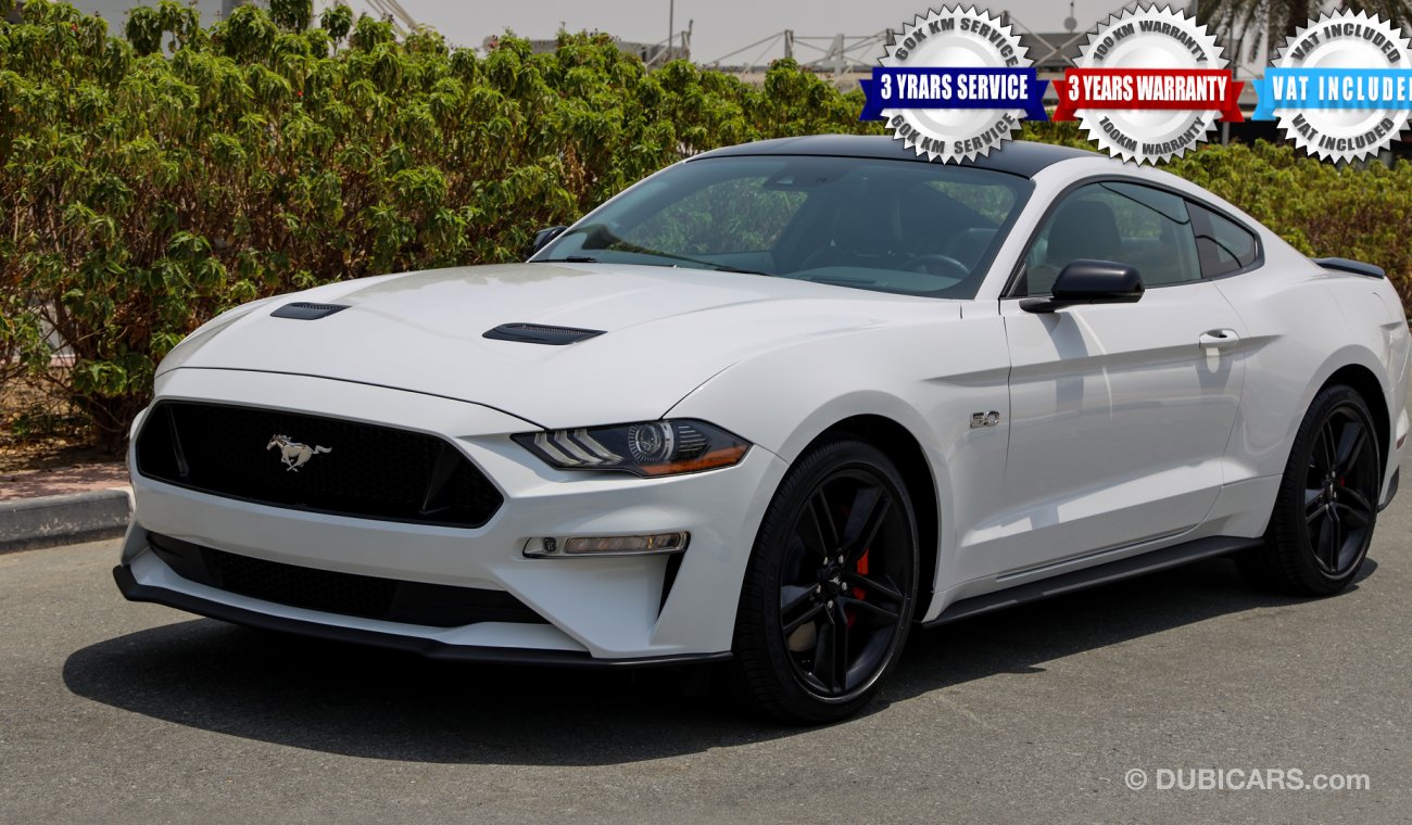 Ford Mustang GT Premium, 5.0 V8 GCC, 0km w/ 3Yrs or 100K km WTY + 60K km SERV @ Al Tayer