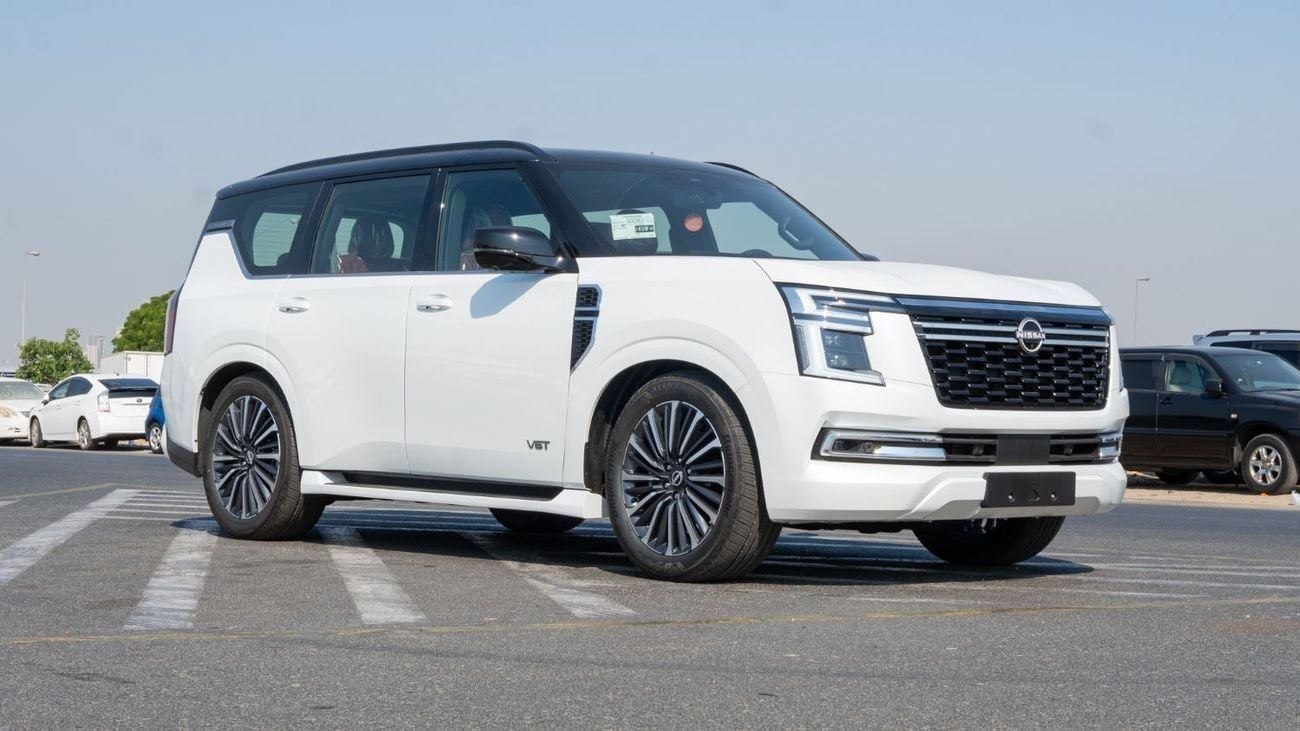 Nissan Patrol 2026 Nissan Patrol LE Platinum 3.5L AT Petrol (White-Red) (Export Only)