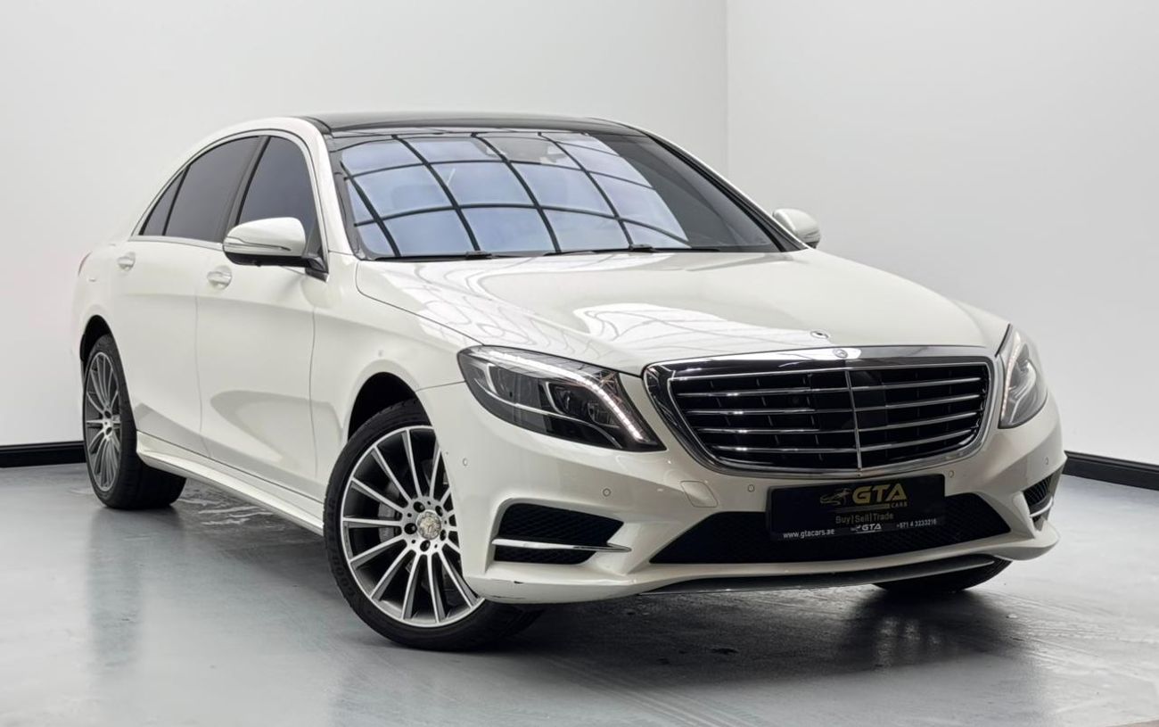Mercedes-Benz S 500 AMG 4.7L 2015 Mercedes-Benz S500 AMG, Mercedes Service History, Excellent Condition, GCC