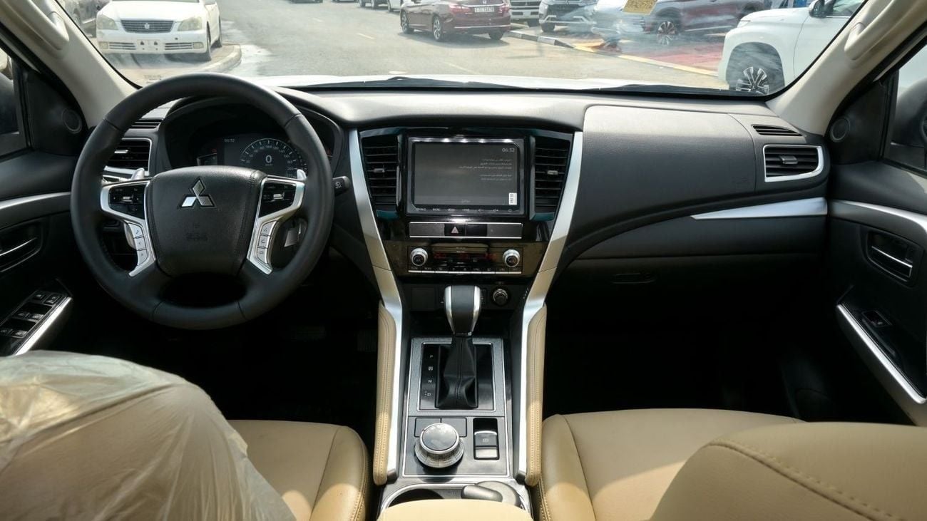 ميتسوبيشي مونتيرو سبورت Brand New Mitsubishi Montero Sport Prime Edition 2023 Export 3.0L A/T 4WD Petrol |White/Beige|