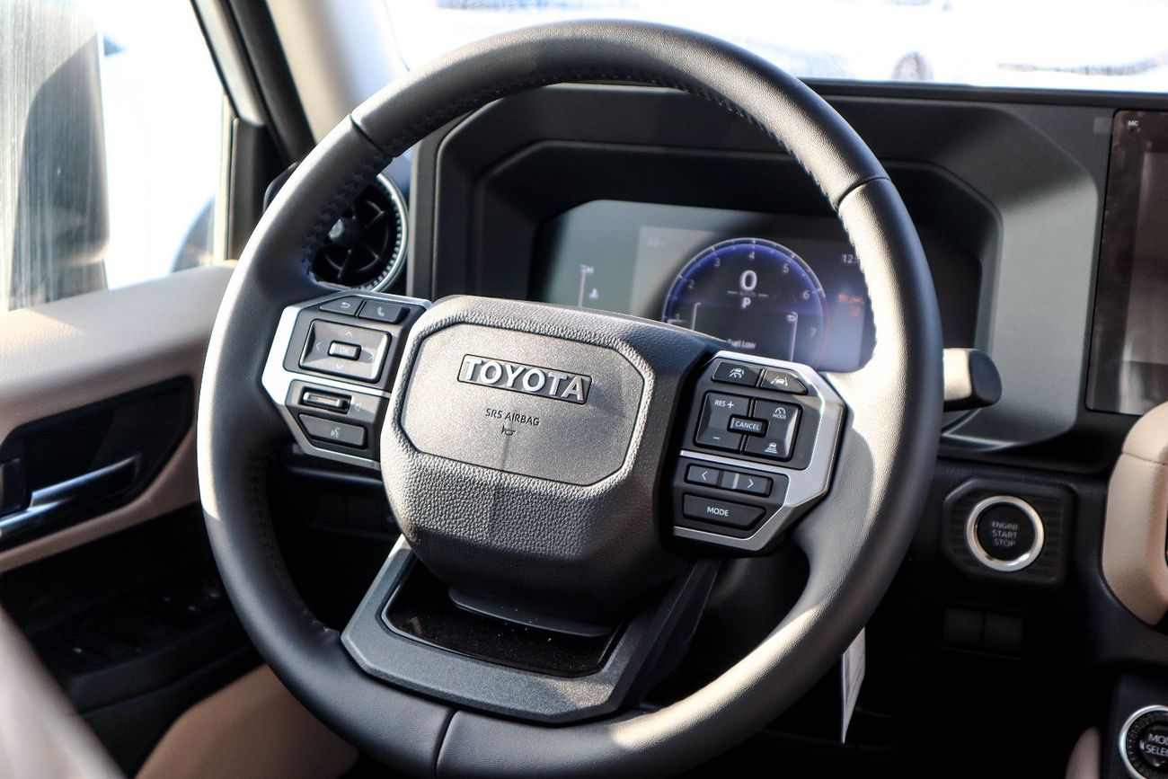 Toyota Prado First Edition Toyota Land Cruiser Prado (TJA250) – 2.4L SUV 4WD – 5 Door – 2025 Model – White Color 