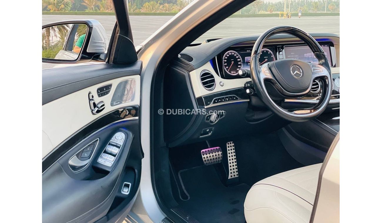 Mercedes-Benz S 500 AMG MERCEDES S500 MODEL 2015 GCC SPACE 6 BUTTON FULL OPTION