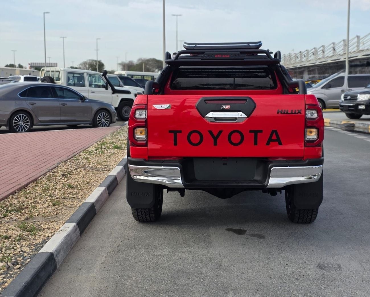 Toyota Hilux 2016 | 2.8L DIESEL | MT | RHD | GR SPORTS MODIFIED | SMART CAB | HEAVY BULL BAR WITH LED LIGHTS | RO