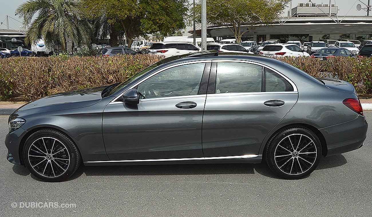 Mercedes-Benz C200 2019 AMG, Sedan, GCC, 0km with 2 Years Unlimited Mileage Warranty from Dealer