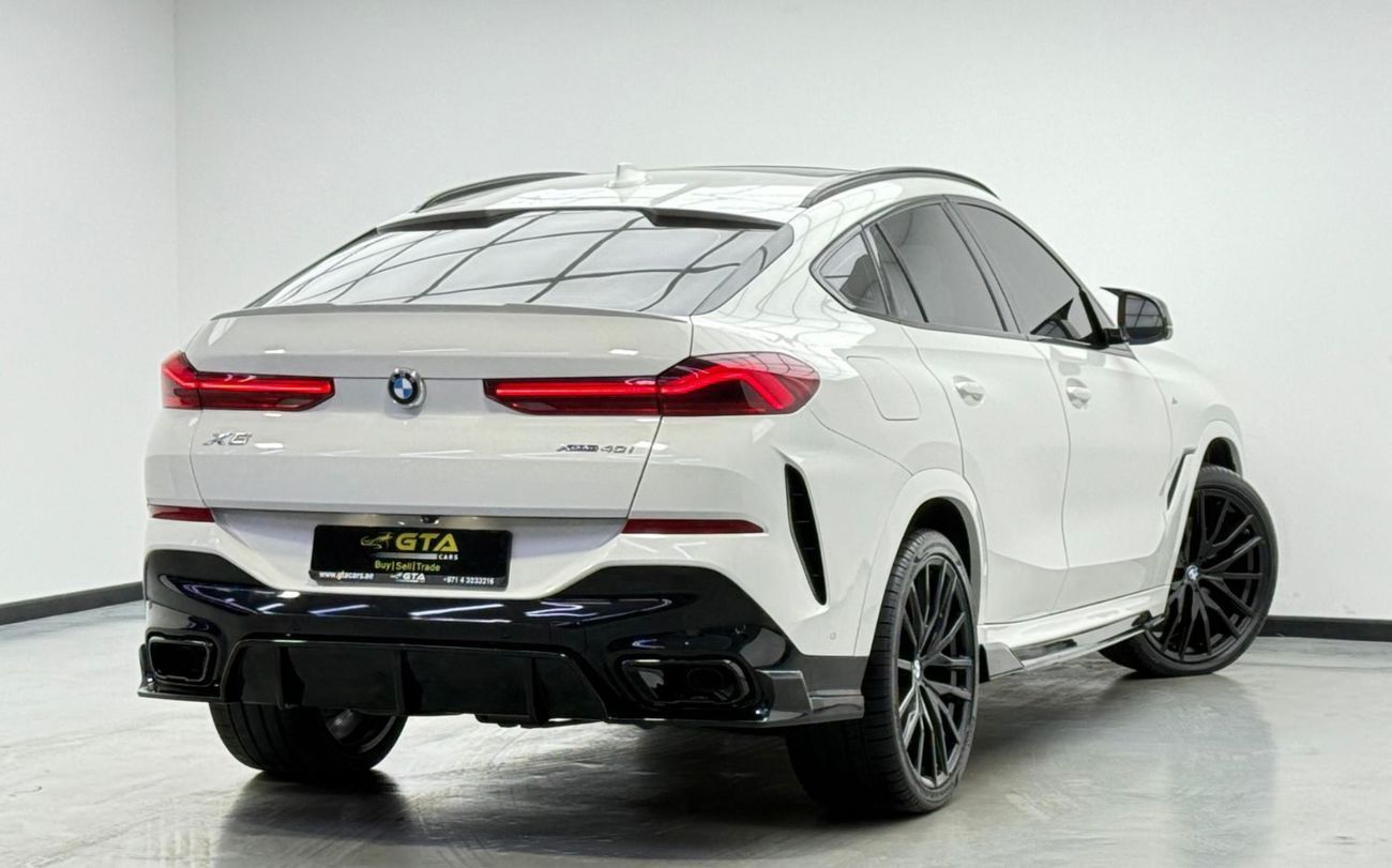 BMW X6 40i M Sport 3.0L 2022 BMW X6 xDrive40i M-Sport, 2026 BMW Warranty + Service Pack, Full BMW Service H