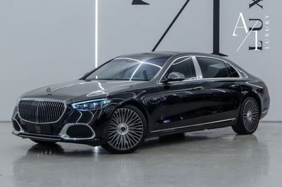 مرسيدس مايباخ S680 مايباخ 2022 Mercedes Maybach S 680 V12, Gargash Warranty and Service Contract 12/26, GCC Spec