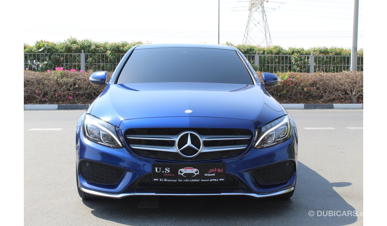 مرسيدس بنز C200 AMG KIT GCC SPECS