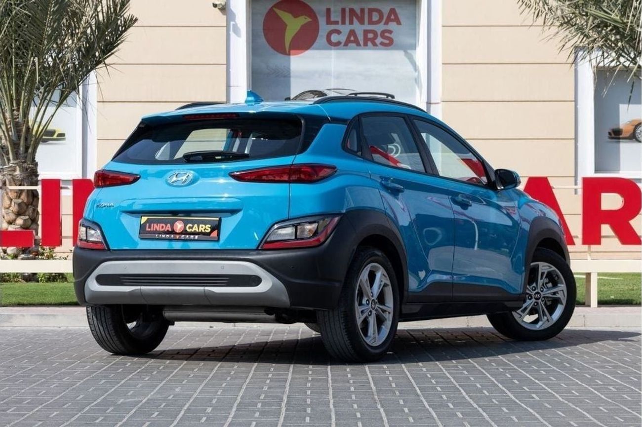 Hyundai Kona Hyundai Kona 2023 GCC under Agency Warranty with Flexible Down-Payment.