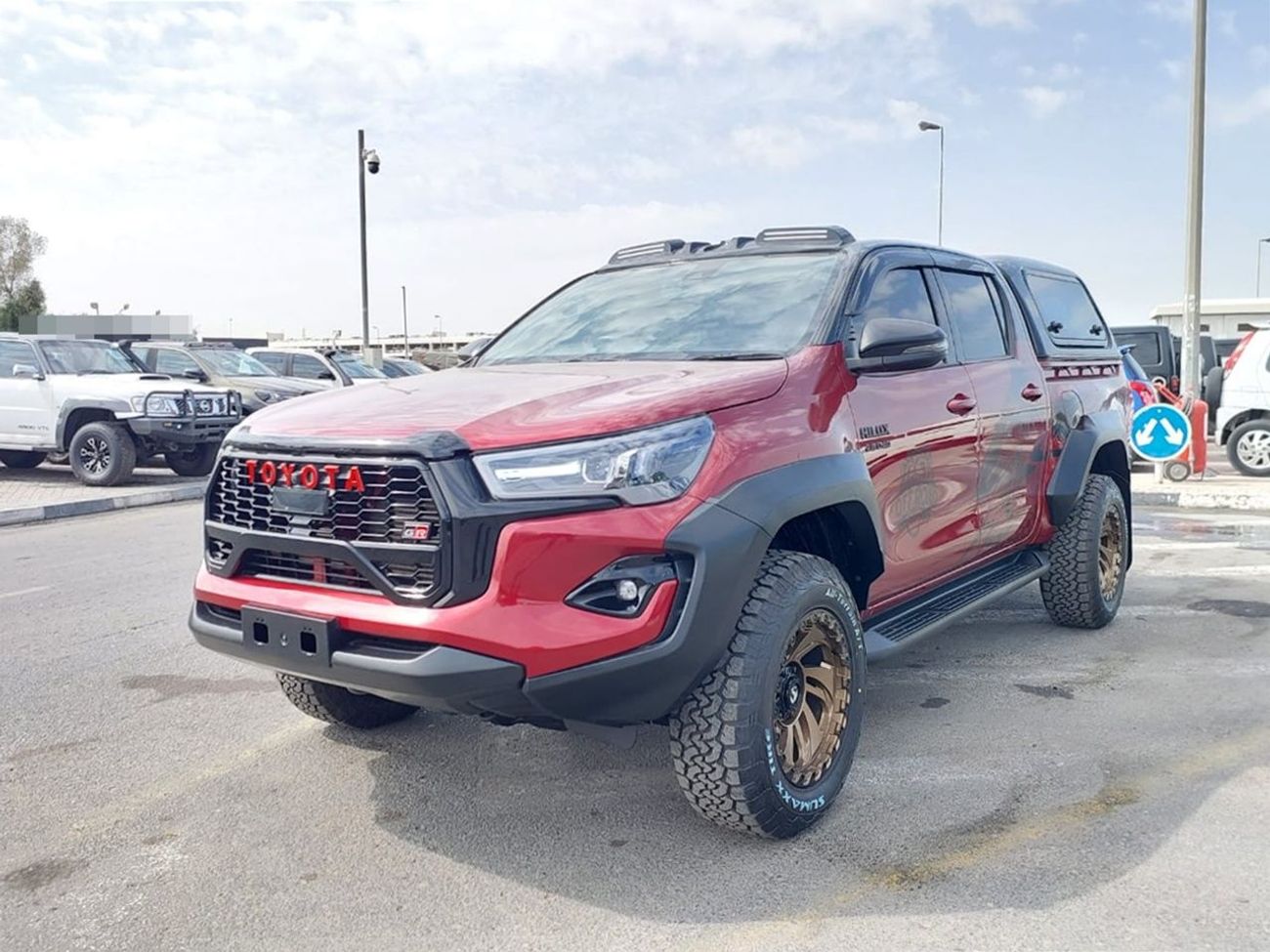 تويوتا هيلوكس TOYOTA HILUX PICK UP RHD 2022 MODEL 2.8 L DIESEL AUTOMATIC(PM81032)