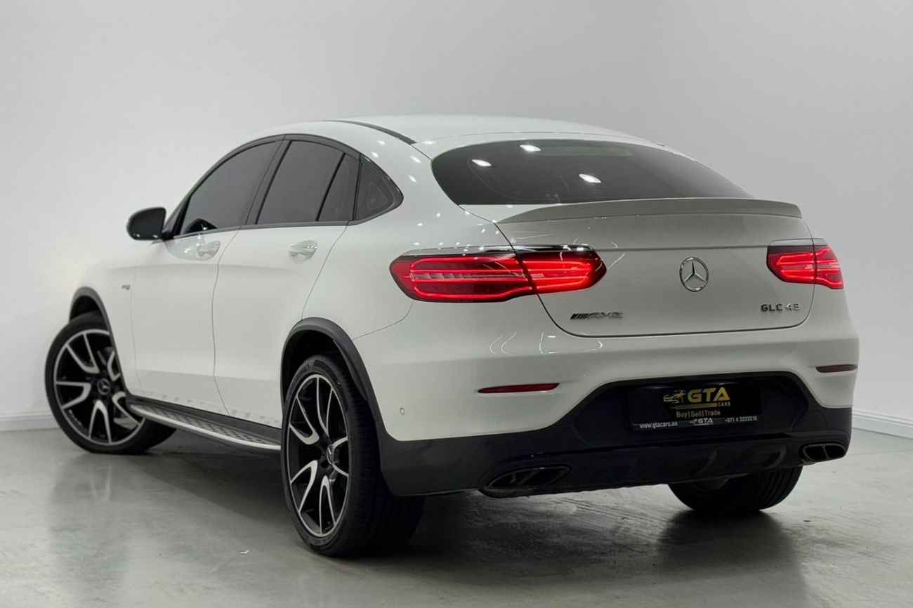 Mercedes-Benz GLC 43 AMG Coupe 3.0L (390 HP) 2019 Mercedes Benz GLC43 AMG 4MATIC Coupe, Jan 2026 Mercedes Warranty, Full Opti