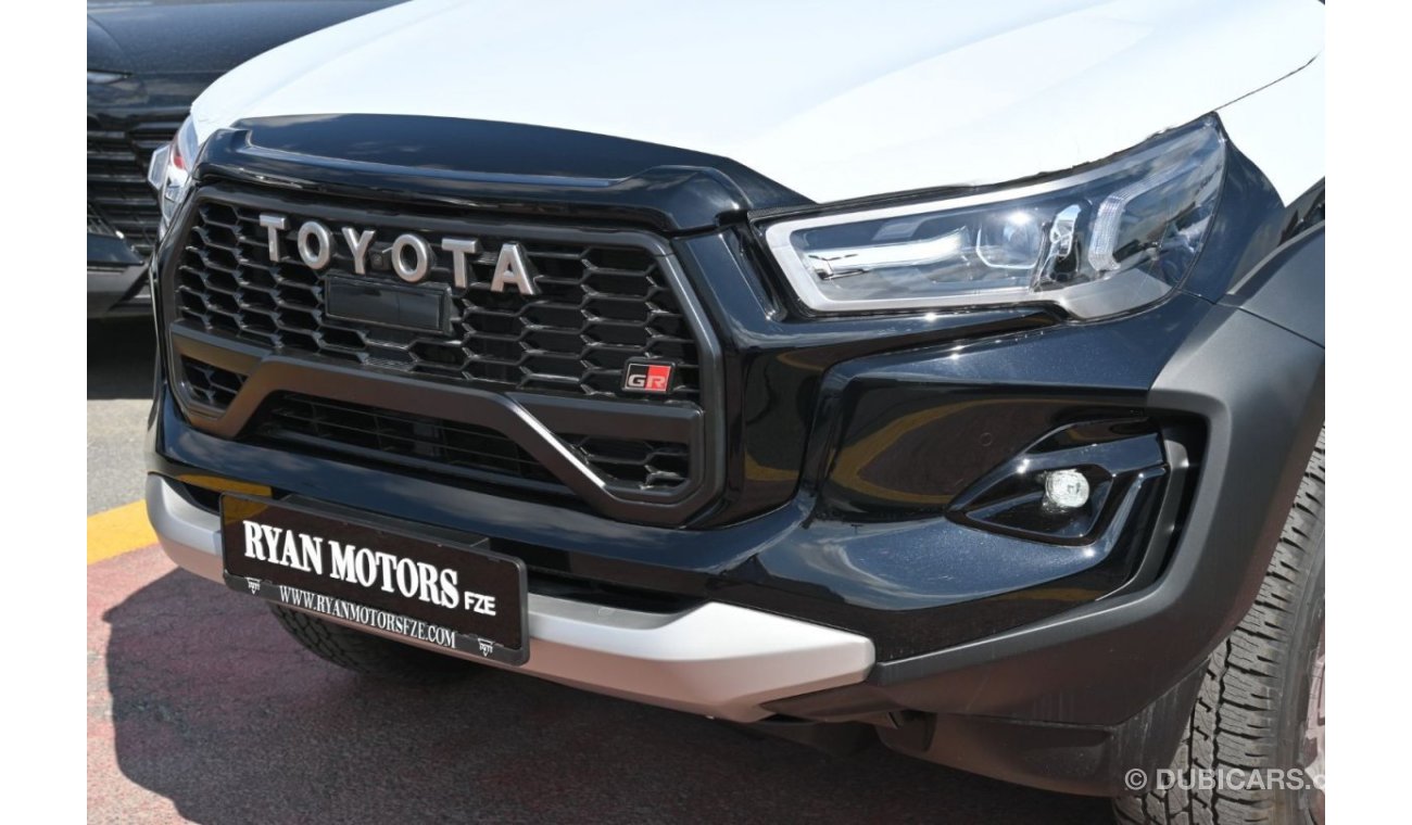 تويوتا هيلوكس Toyota Hilux GR Sport 4.0L V6, Petrol, Double Cab, Pickup, 4WD, 360 Camera Model 2024, Color Black