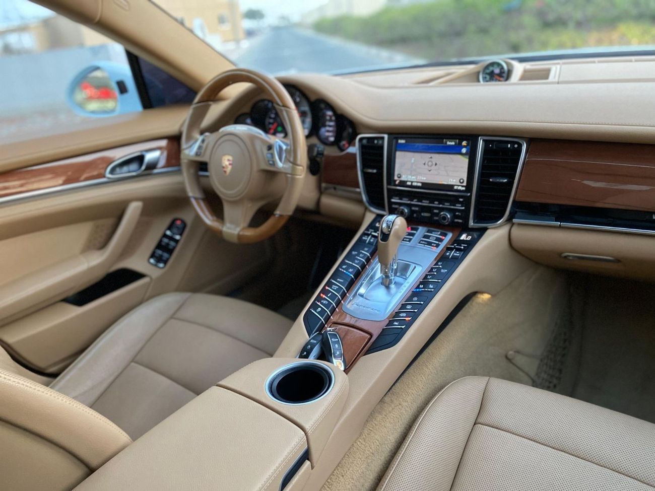 بورش باناميرا PORSCHE PANAMERA S 2014 - GCC SPECS - EXCELLENT CONDITION -