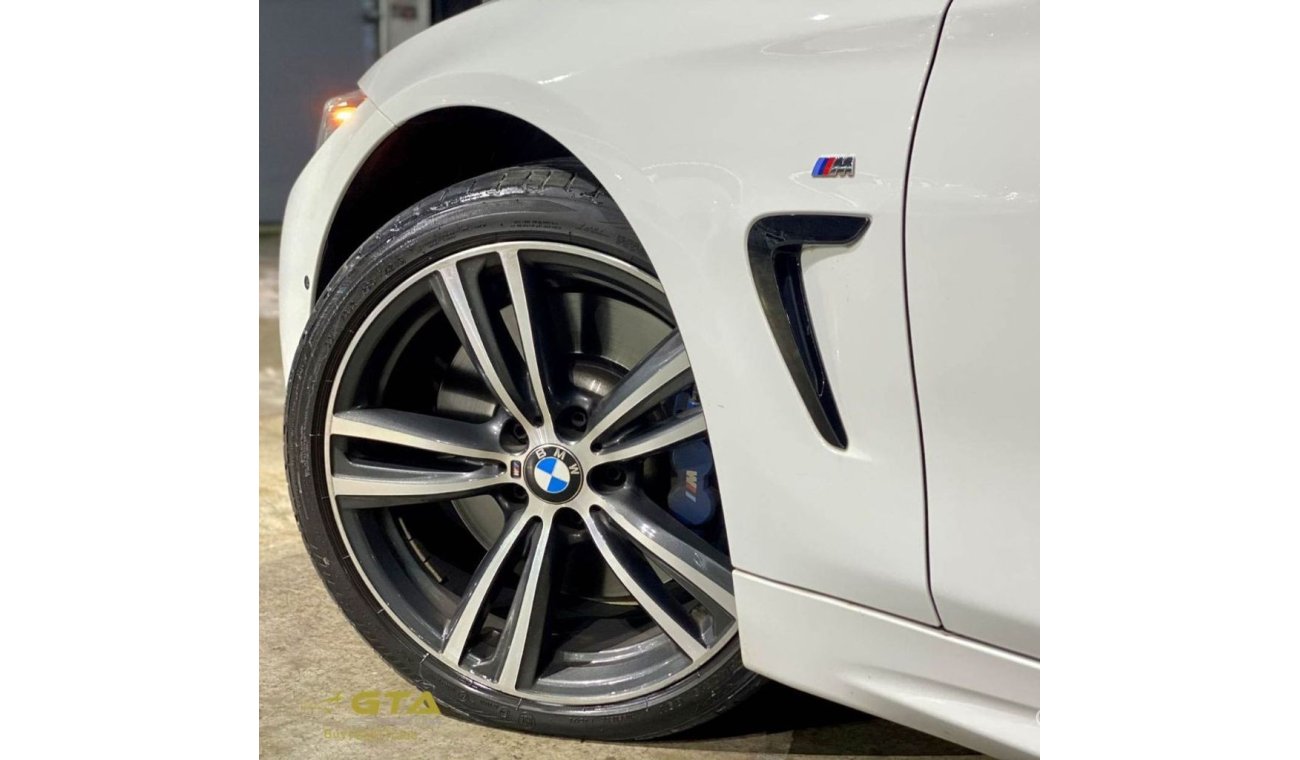 BMW 440i 2017 BMW 440i M Sport Convertible, Feb 2022 BMW Warranty + Service Contract, Fully Loaded, GCC