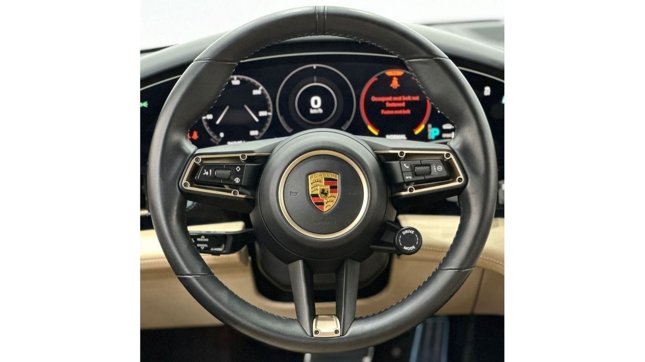 بورش تايكان 2021 Porsche Taycan Turbo, Jan 2027 Porsche Warranty, 2028 Battery Warranty, GCC